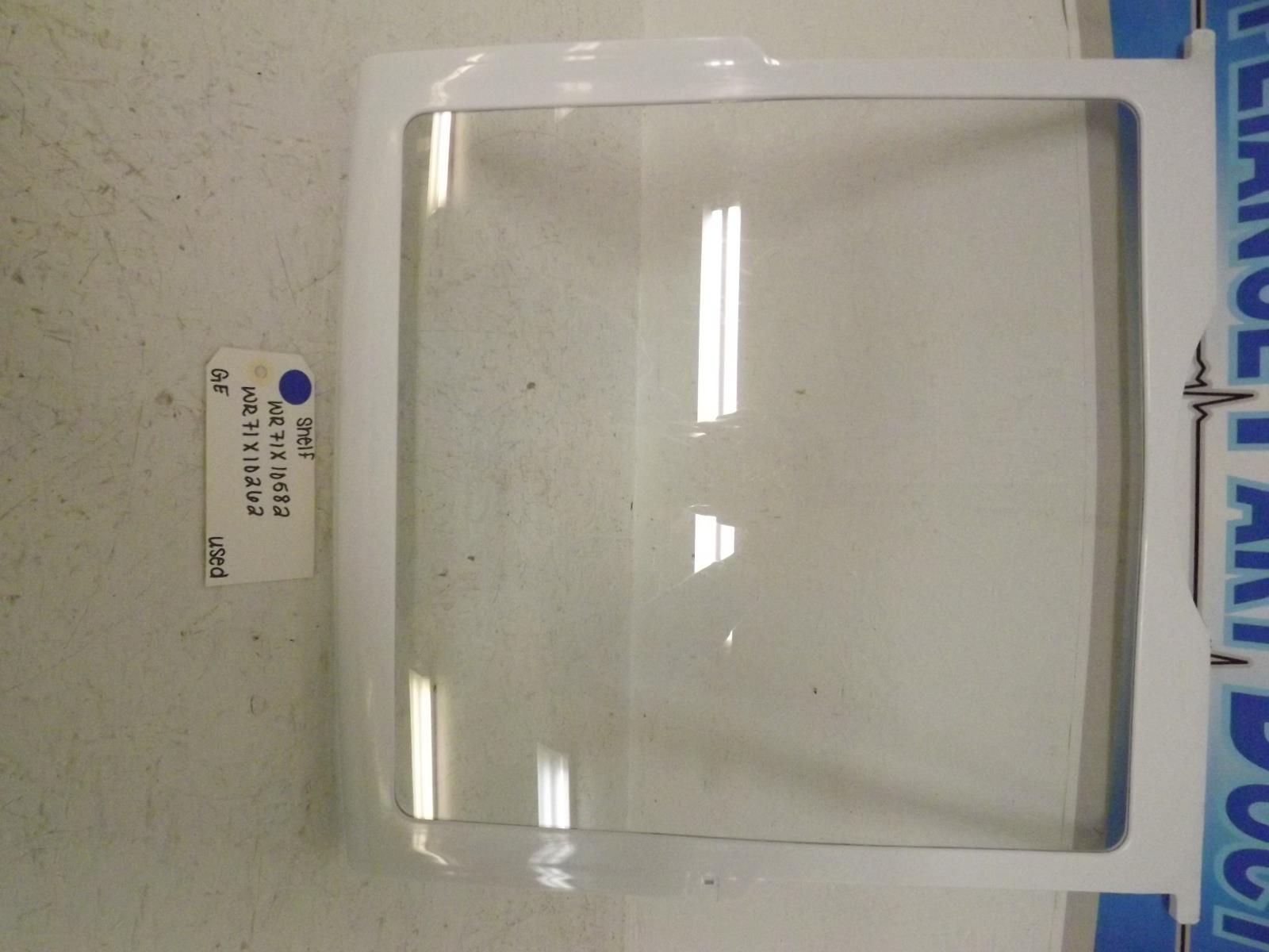 GE Refrigerator WR71X10582 WR71X10262 Shelf Used GE Refrigerator WR71X10582 WR71X10262 Shelf Used